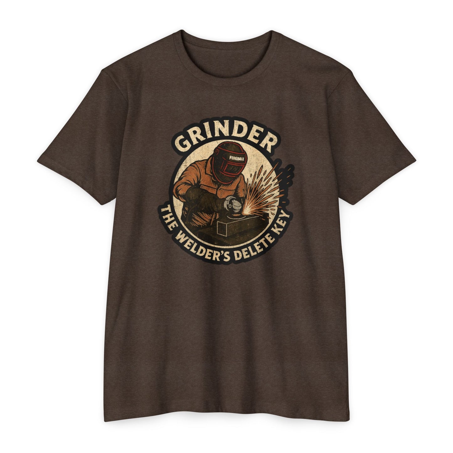 Grinder - The Welders Delete Key - Unisex T-shirt