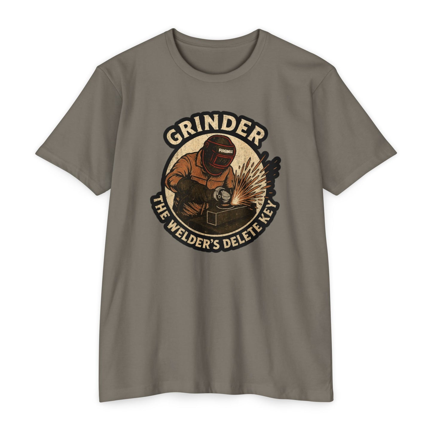Grinder - The Welders Delete Key - Unisex T-shirt