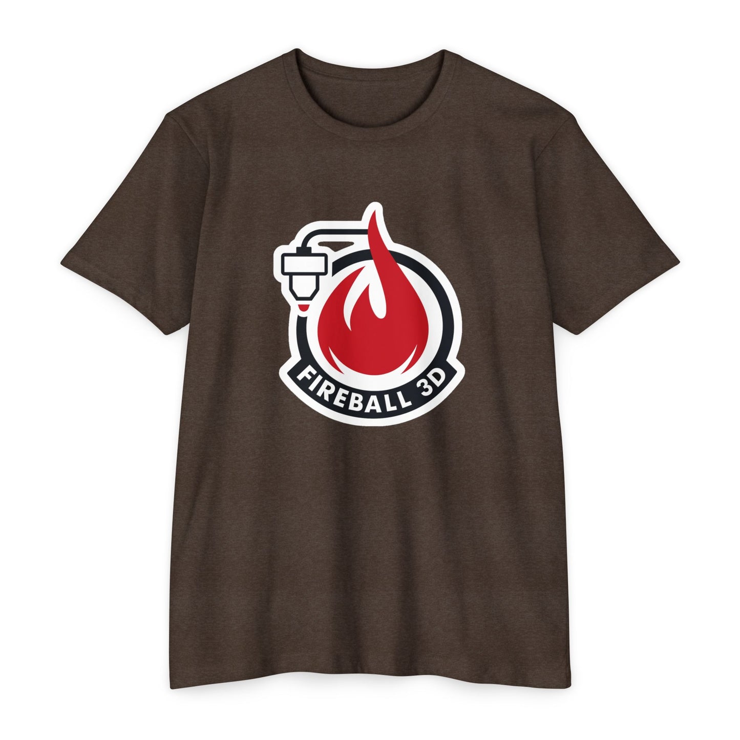 Fireball 3D - Outlined - Unisex T-shirt