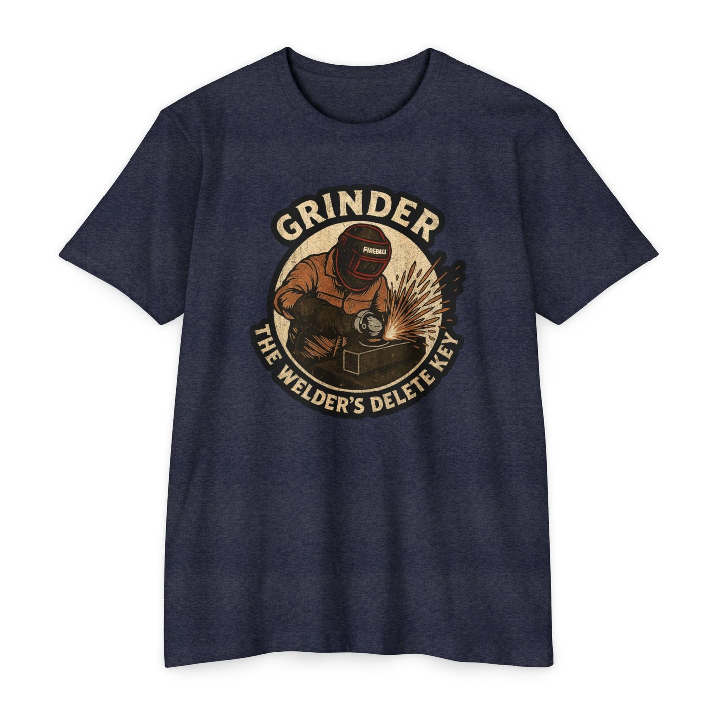 Grinder - The Welders Delete Key - Unisex T-shirt