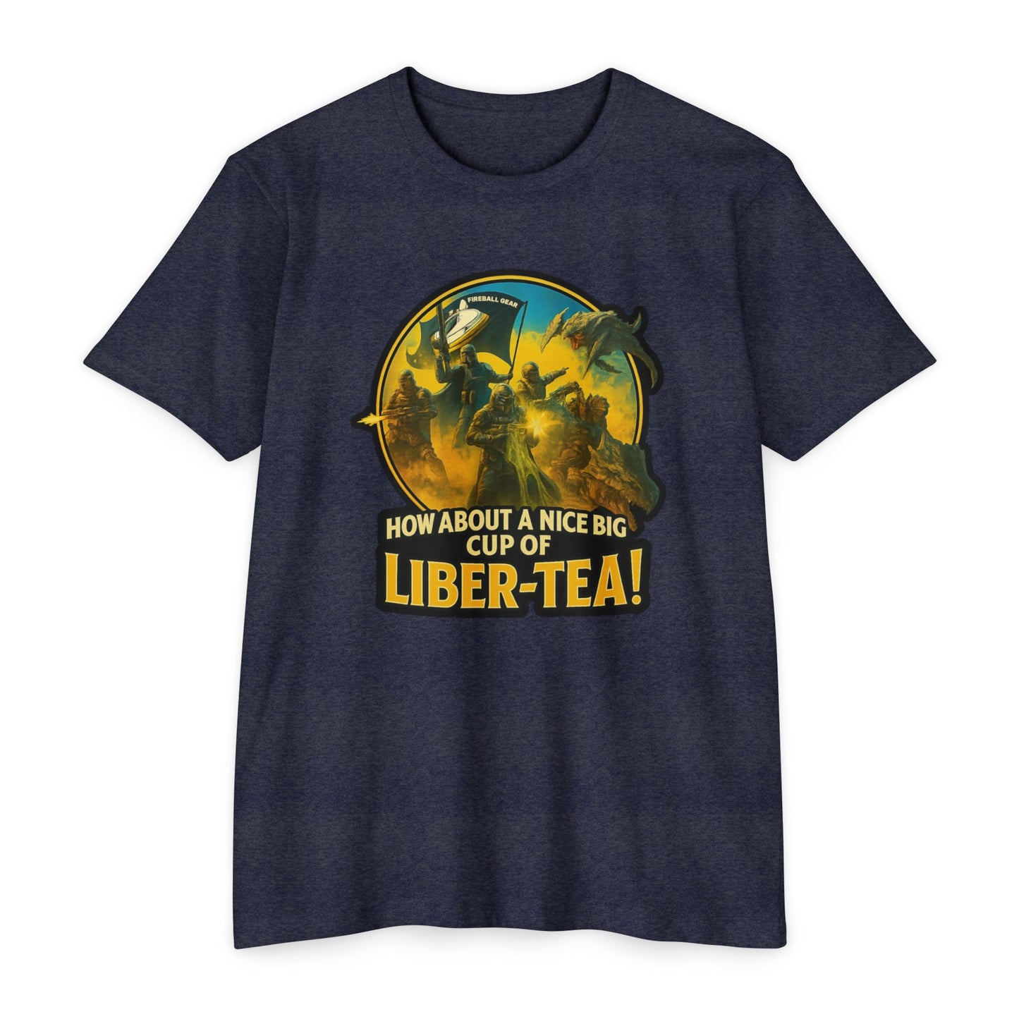 Hell Divers - Have a Nice Big Cup of LIBRA-TEA! - Unisex T-shirt