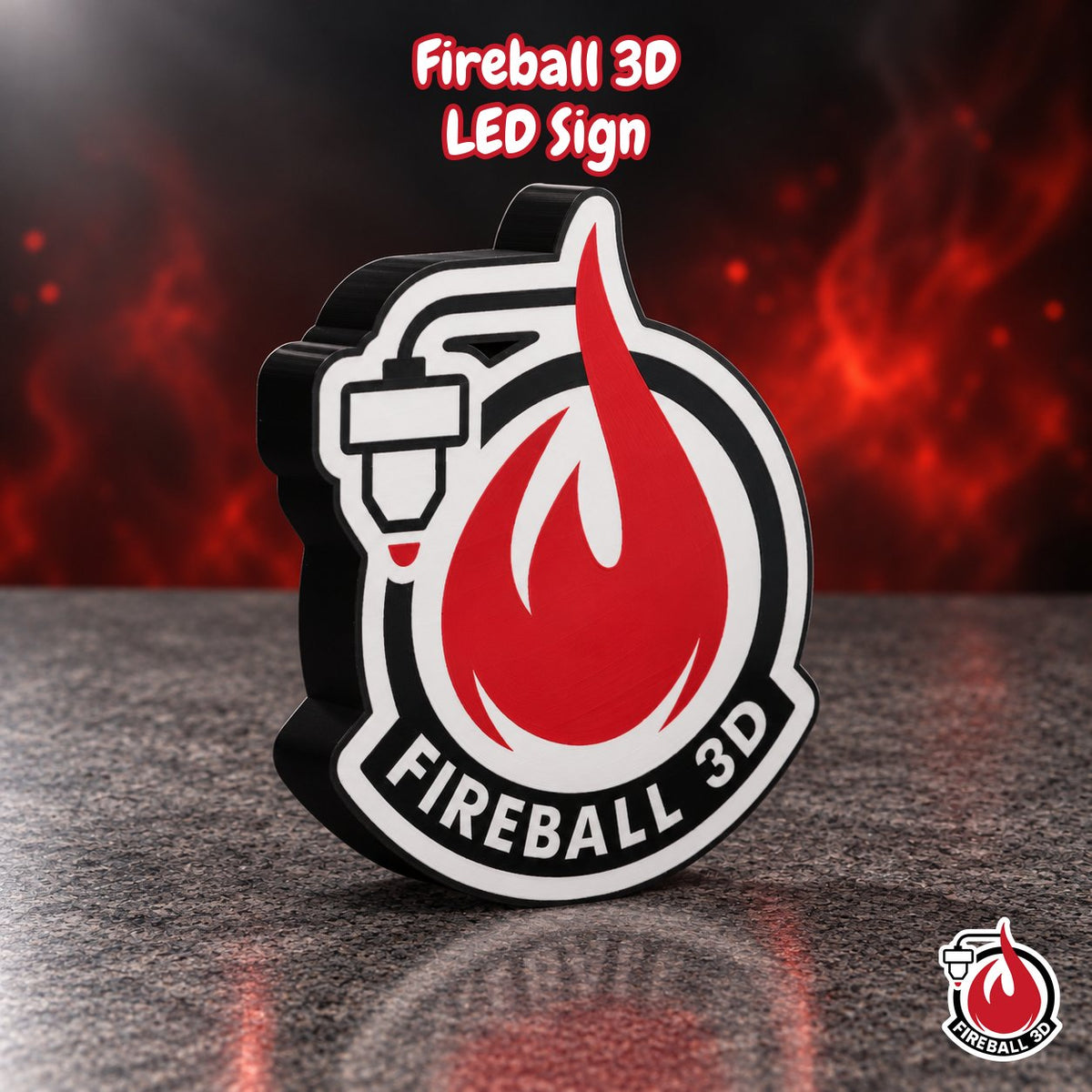 Fireball 3D - LED Sign