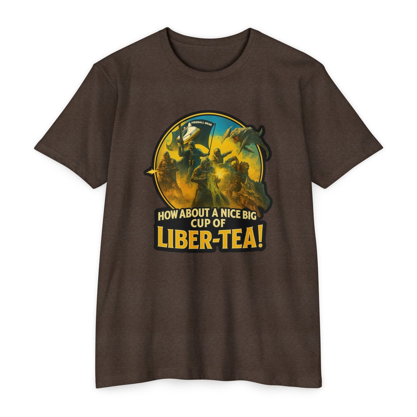 Hell Divers - Have a Nice Big Cup of LIBRA-TEA! -  Unisex T-shirt