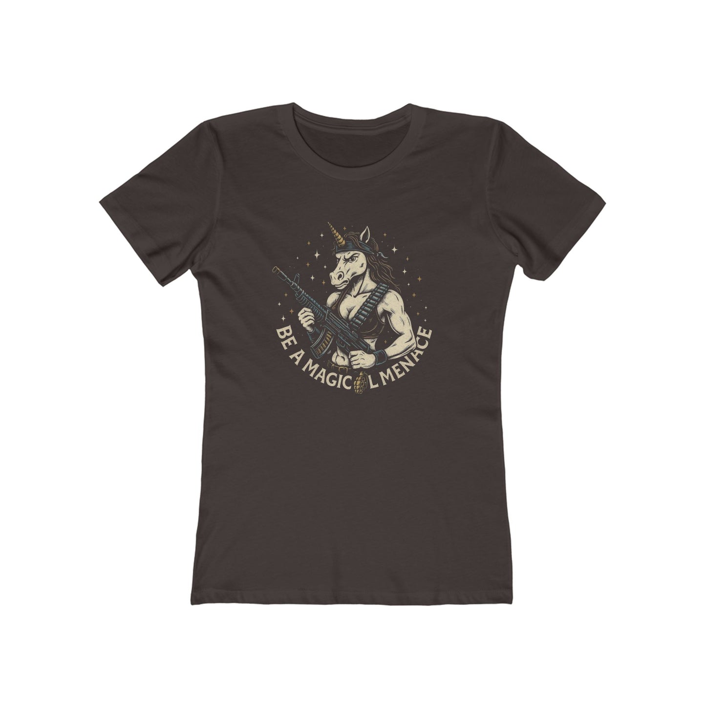 Amenaza mágica - Camiseta ajustada para mujer