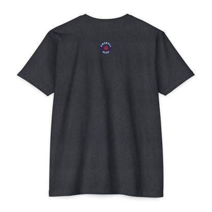 Bemalter Patriotischer Totenkopf - Unisex T-Shirt