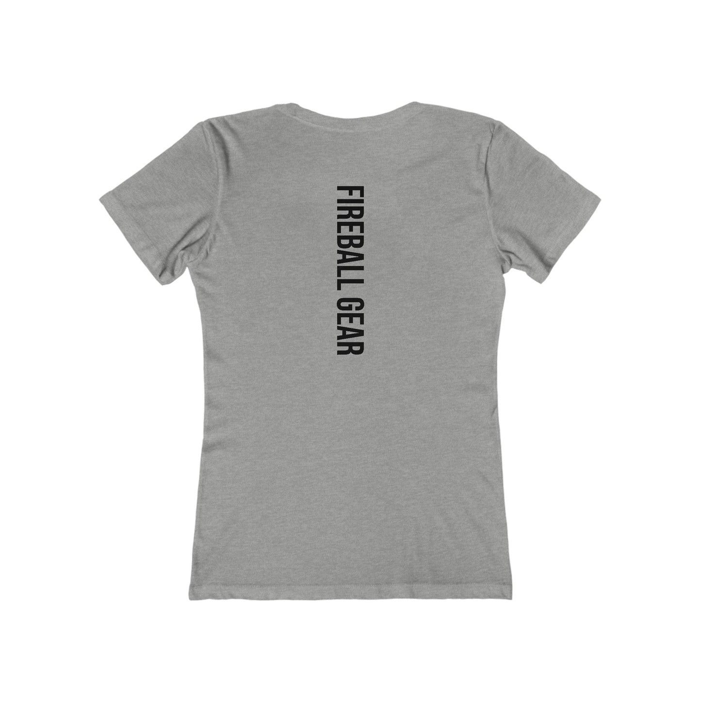 Fireball Gear - Flame &amp; Gear - Schwarz - Damen Slim Fit T-Shirt