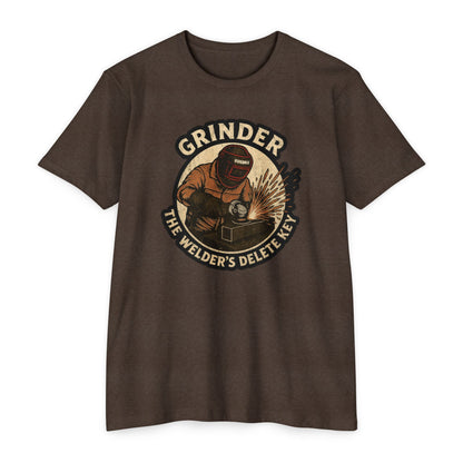 Grinder - The Welders Delete Key - Unisex T-shirt