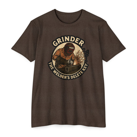 Grinder - The Welders Delete Key - Unisex T-shirt