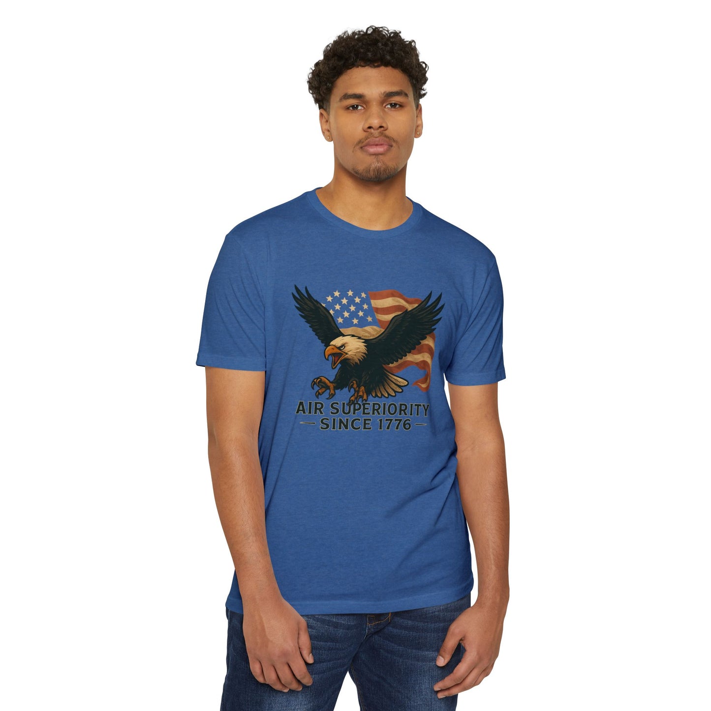 Eagle and Flag - Unisex T-shirt