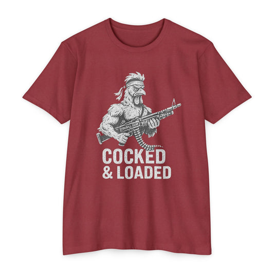 Cocked and Loaded! Unisex T-shirt