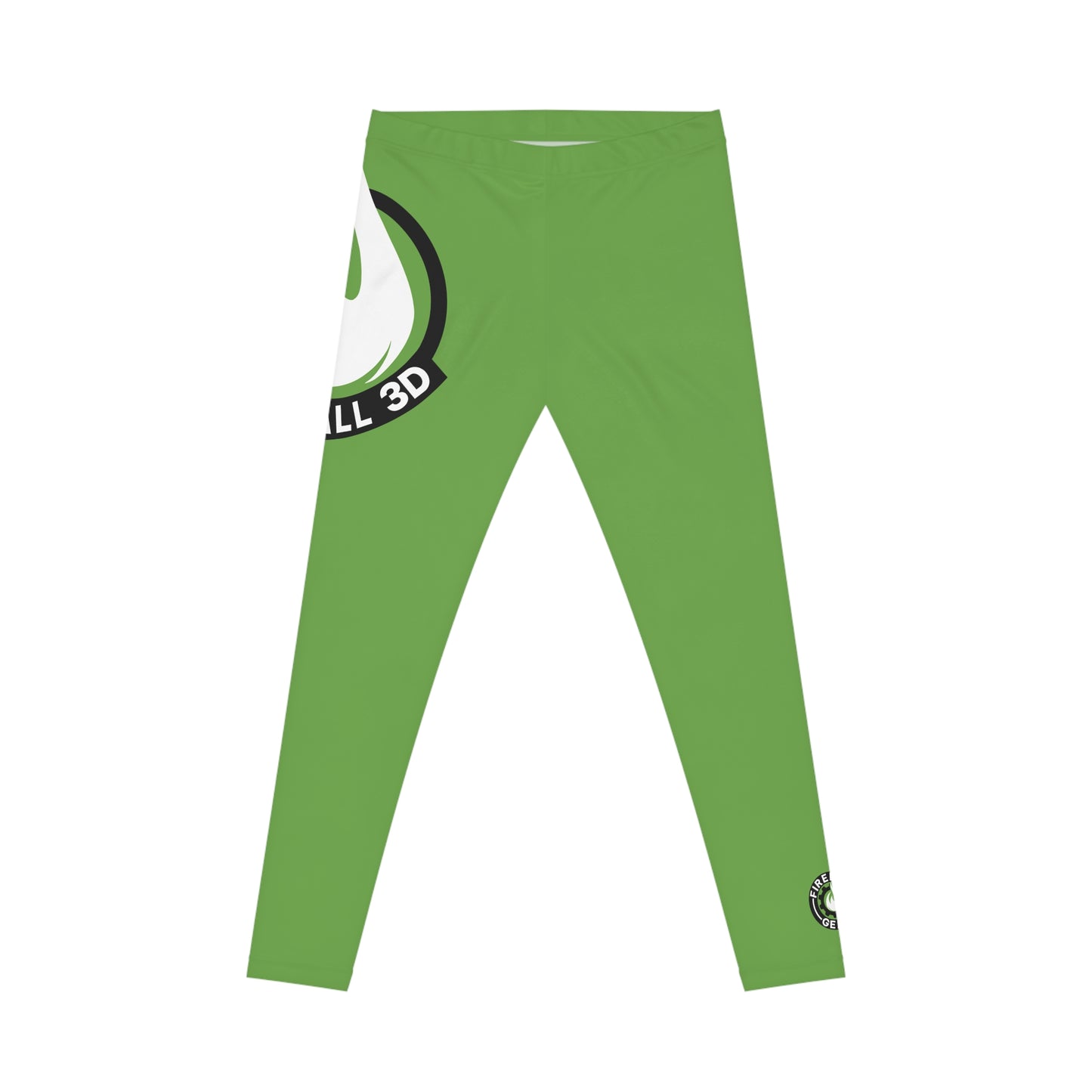 Fireball 3D - Women's Leggings - Green