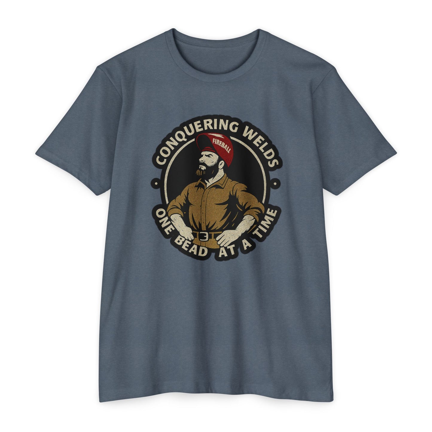 Schweißnähte erobern, eine Perle nach der anderen - Unisex T-Shirt