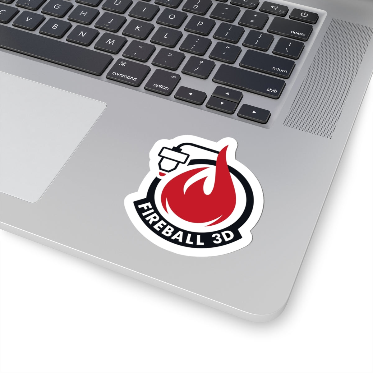 Fireball 3D v4.1 - Logo Sticker