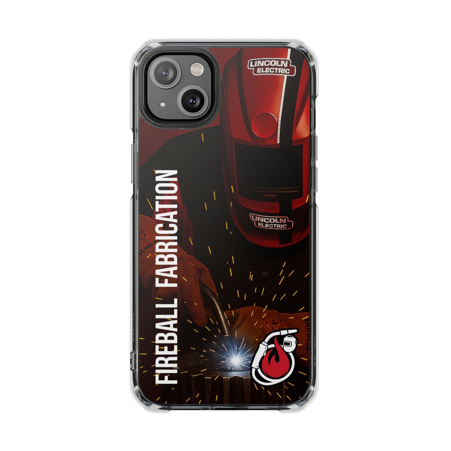 Fireball Fabrication - Magnetic Clear Impact iPhone Cases