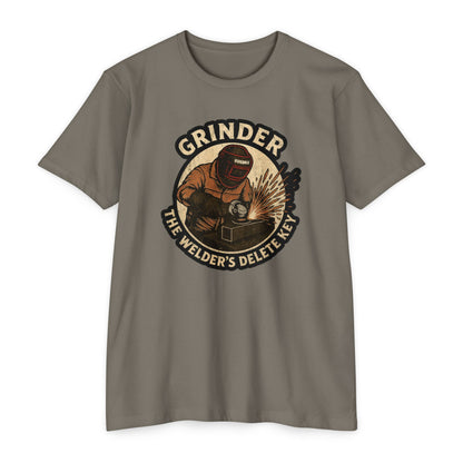 Grinder - The Welders Delete Key - Unisex T-shirt