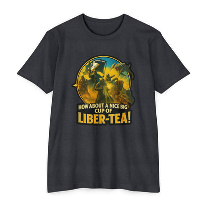 Have a Nice Big Cup of LIBRA-TEA! - Gaming T-shirt