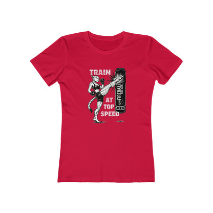 Beast Mode Series - Entrena a toda velocidad - Camiseta ajustada para mujer