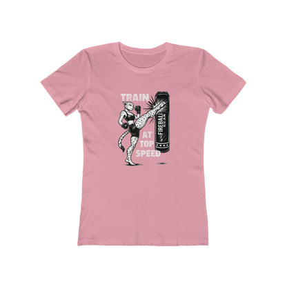 Beast Mode Series - Entrena a toda velocidad - Camiseta ajustada para mujer