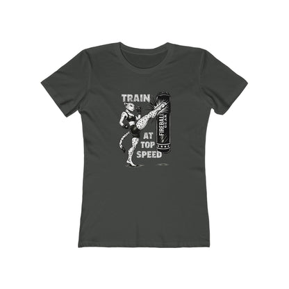 Beast Mode Series - Entrena a toda velocidad - Camiseta ajustada para mujer