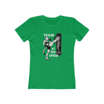 Beast Mode Series - Entrena a toda velocidad - Camiseta ajustada para mujer