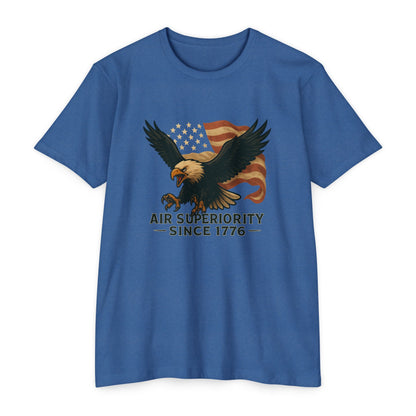 Eagle and Flag - Unisex T-shirt