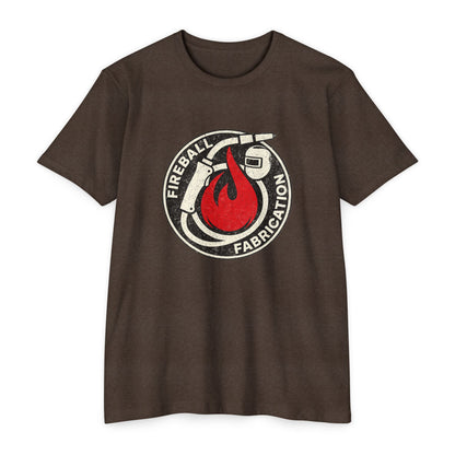 Fireball Fabrication - Distressed - Unisex T-Shirt