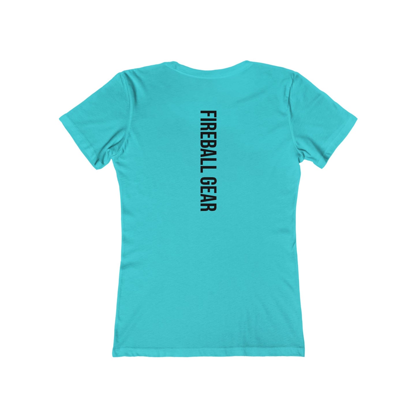Fireball Gear - Flame &amp; Gear - Schwarz - Damen Slim Fit T-Shirt