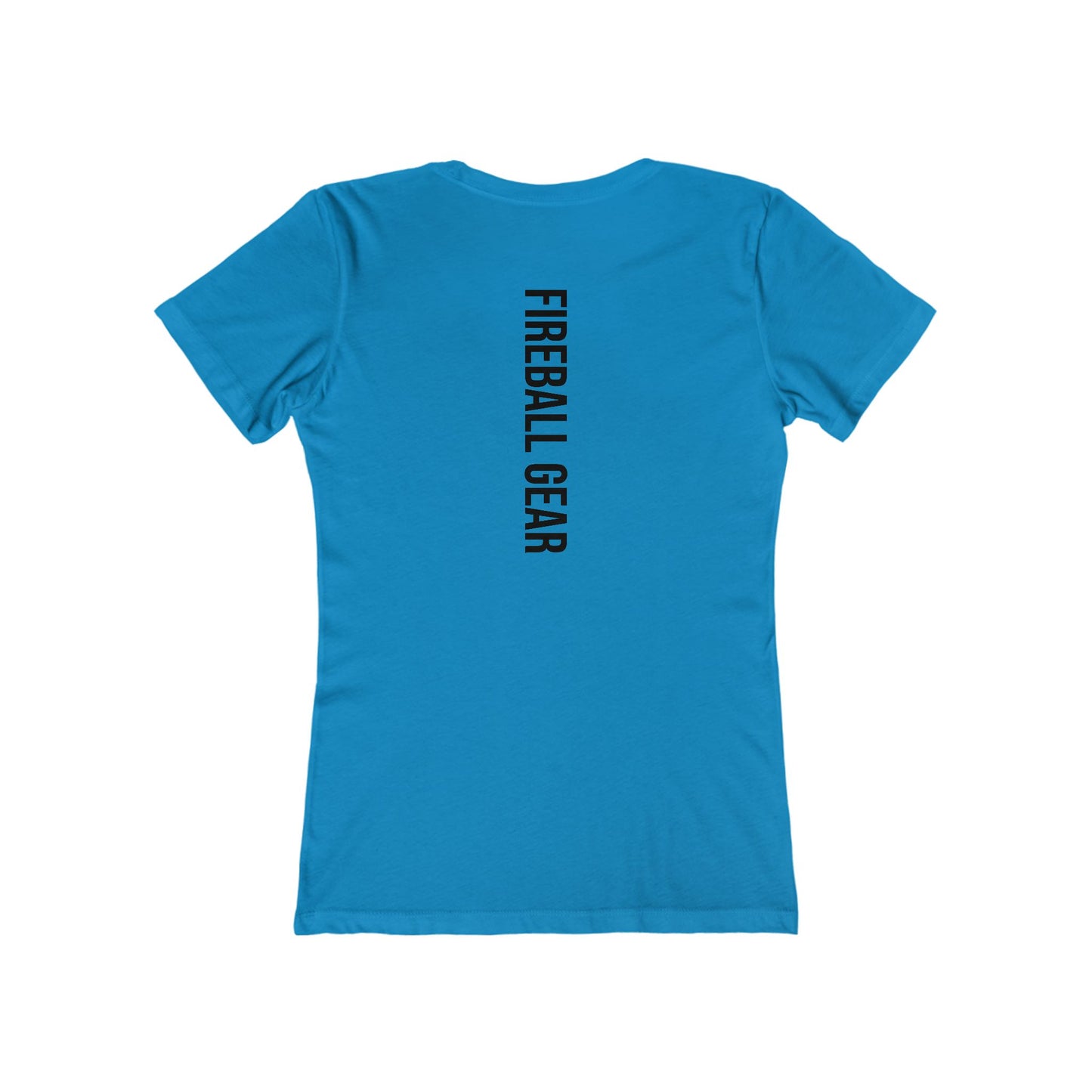 Fireball Gear - Flame &amp; Gear - Schwarz - Damen Slim Fit T-Shirt