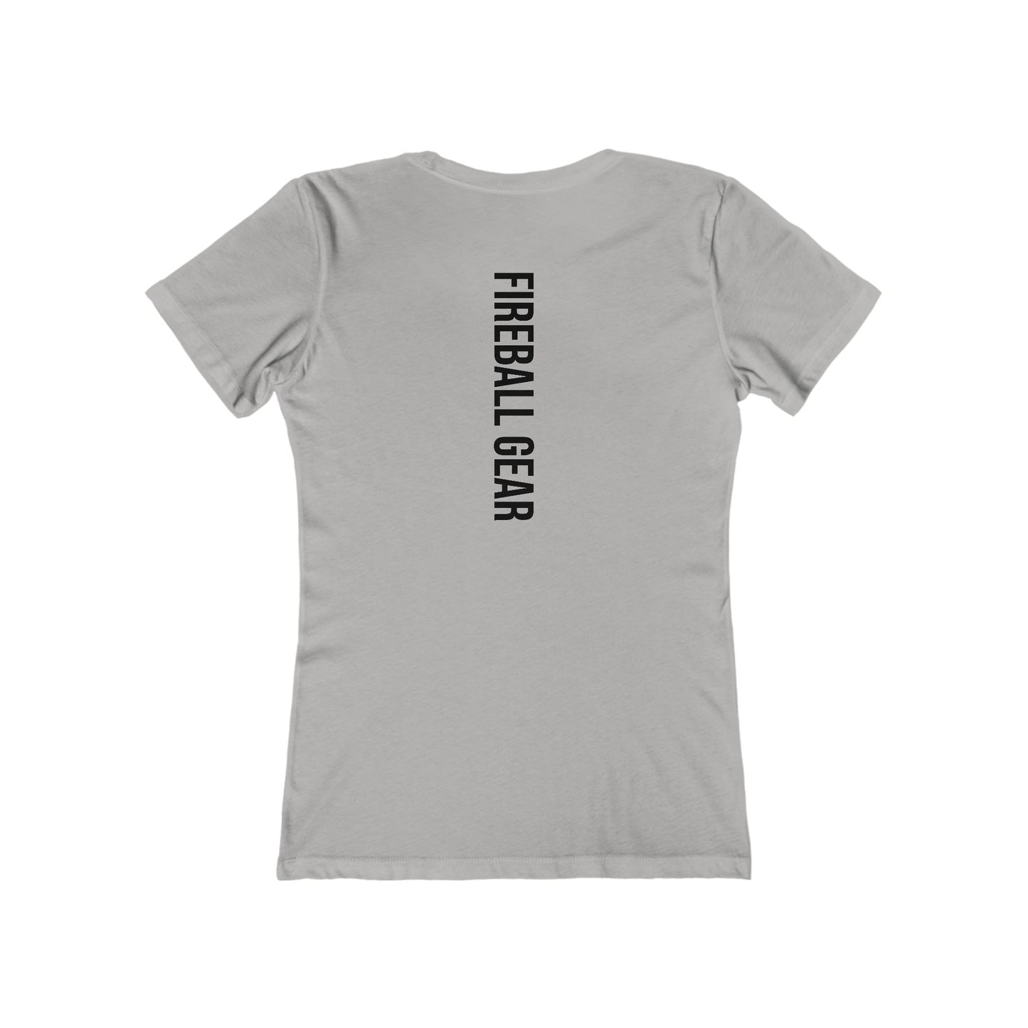 Fireball Gear - Flame &amp; Gear - Schwarz - Damen Slim Fit T-Shirt