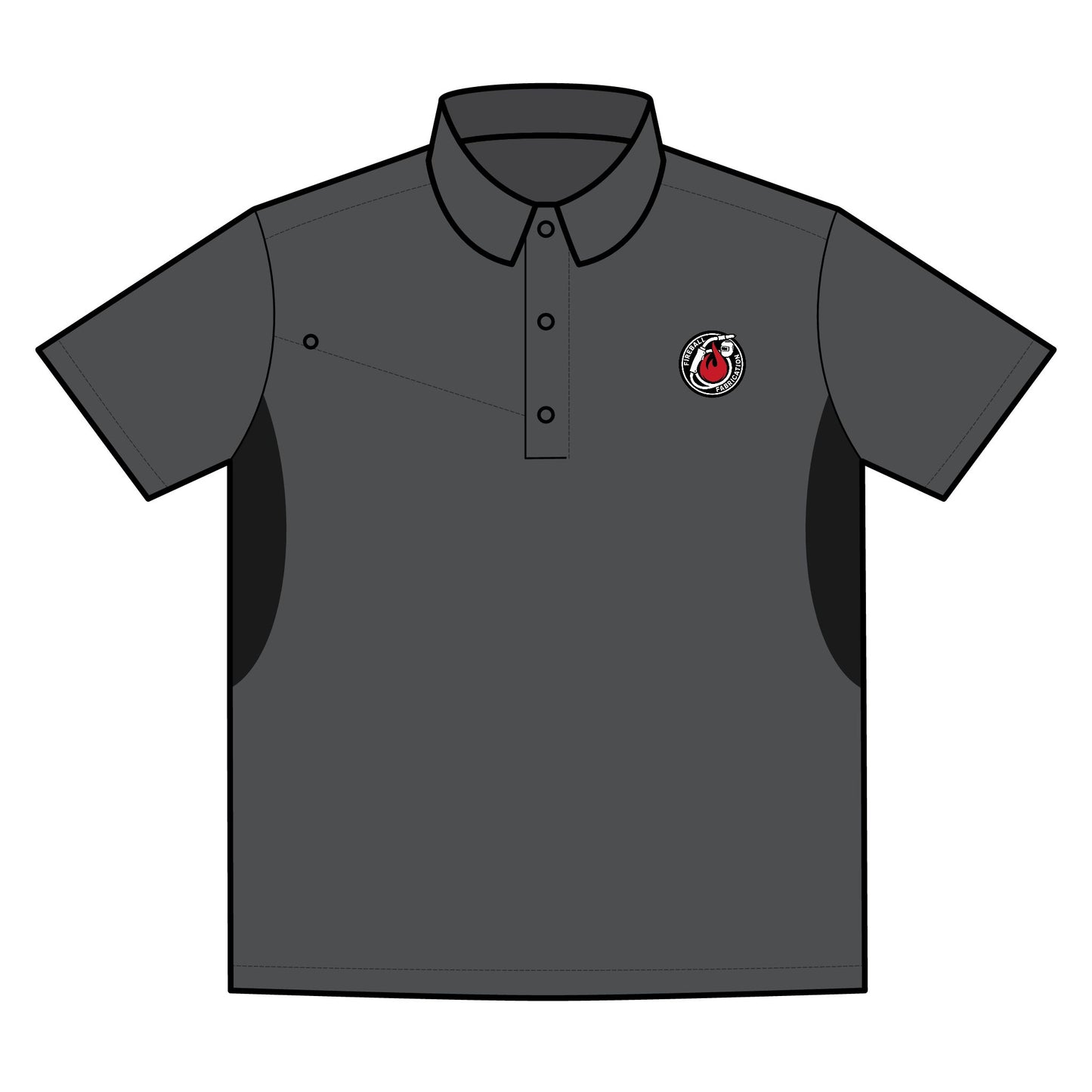 Polo unisex Accelerator de OGIO® de Fireball Fabrication