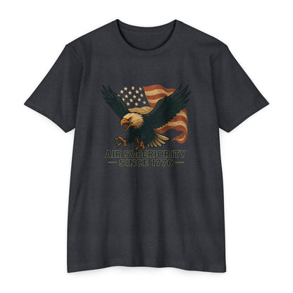 Eagle and Flag - Unisex T-shirt