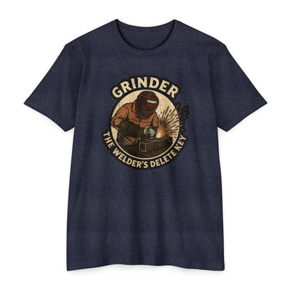 Grinder - The Welders Delete Key - Unisex T-shirt