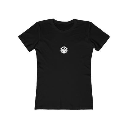 Fireball Gear - Flame &amp; Gear - Weiß - Damen Slim Fit T-Shirt