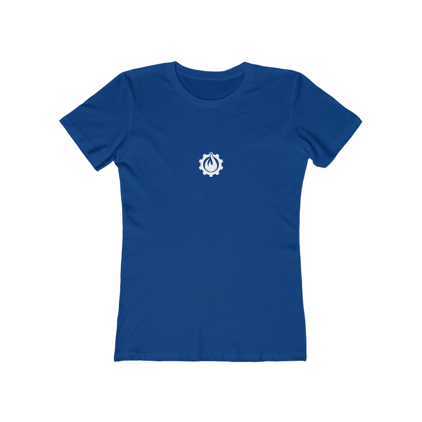 Fireball Gear - Flame &amp; Gear - Weiß - Damen Slim Fit T-Shirt