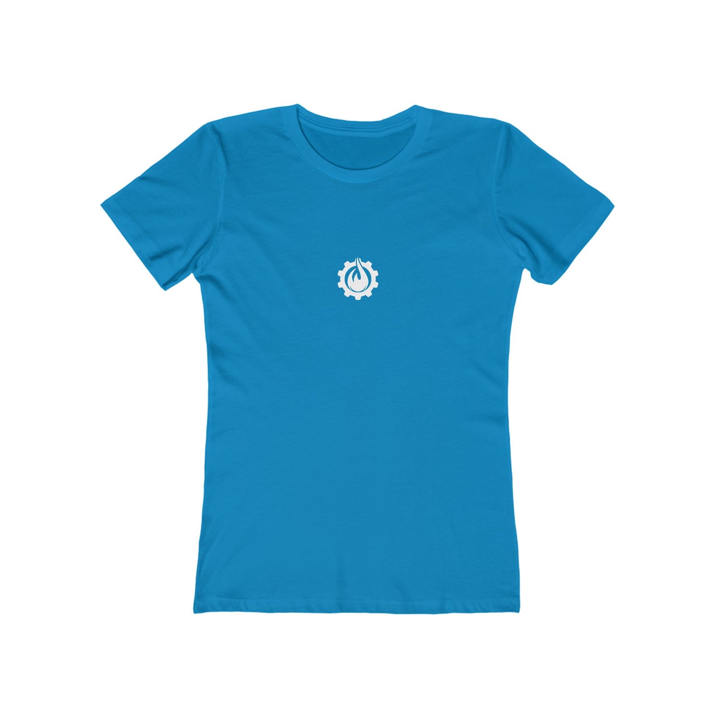 Fireball Gear - Flame &amp; Gear - Weiß - Damen Slim Fit T-Shirt
