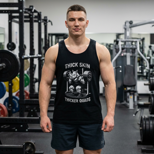 Beast Mode Series – Dicke Haut, dickere Oberschenkel – Unisex Jersey Tank Top