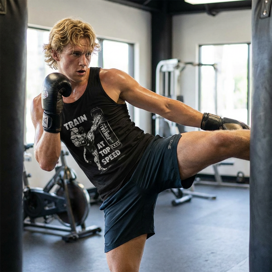 Beast Mode Series – Trainiere mit Höchstgeschwindigkeit – Unisex Jersey Tank Top
