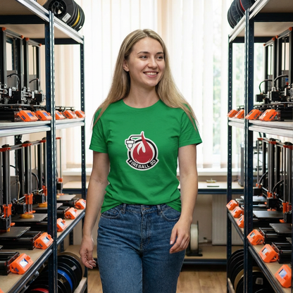 Camiseta ajustada para mujer con el logotipo 3D de Fireball