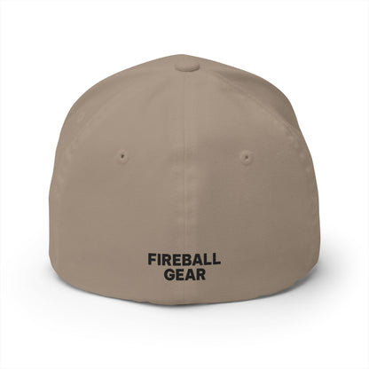 Gorra de béisbol bordada FlexFit Fireball 3D - Colores claros