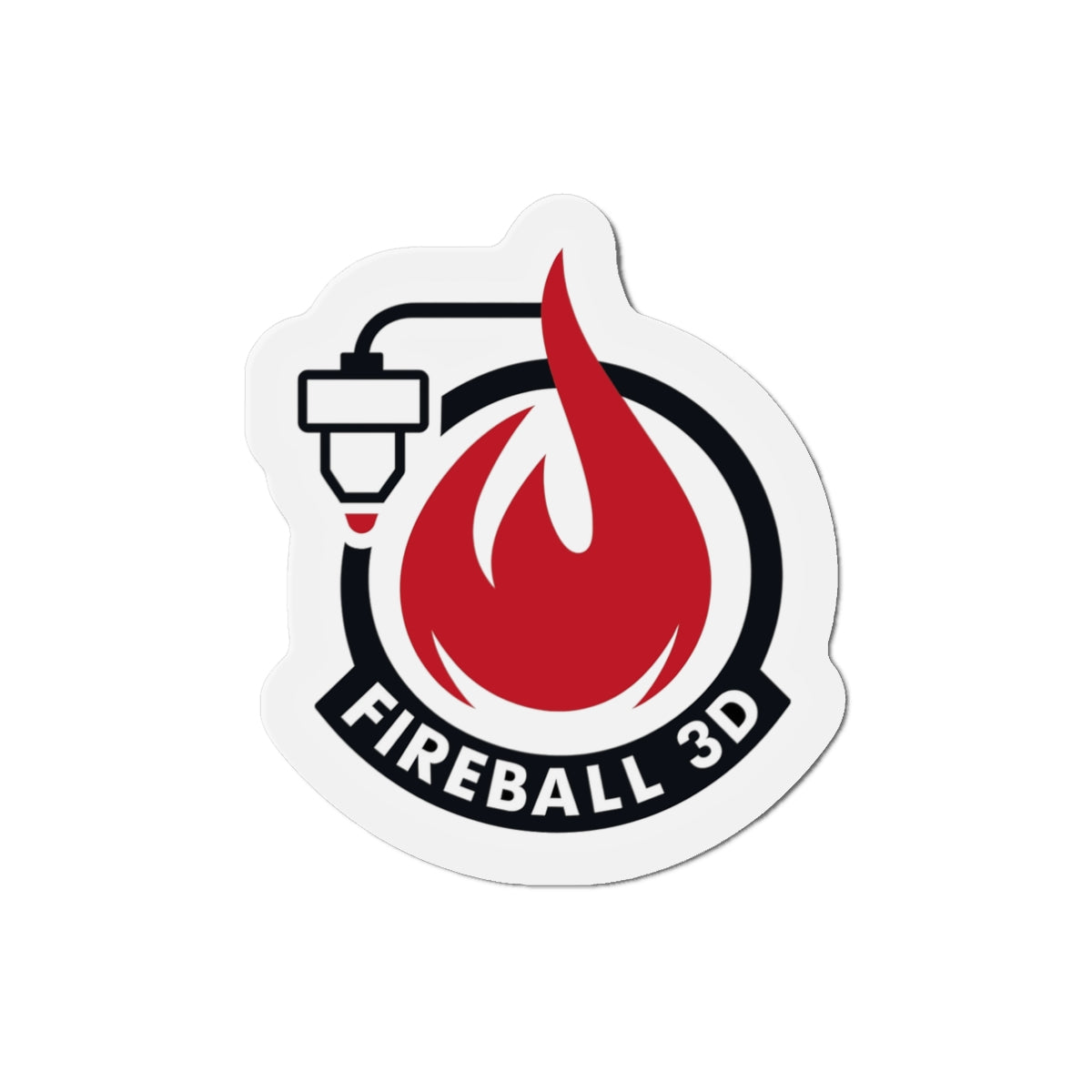 Fireball 3D v4.1 - Die-Cut Magnets