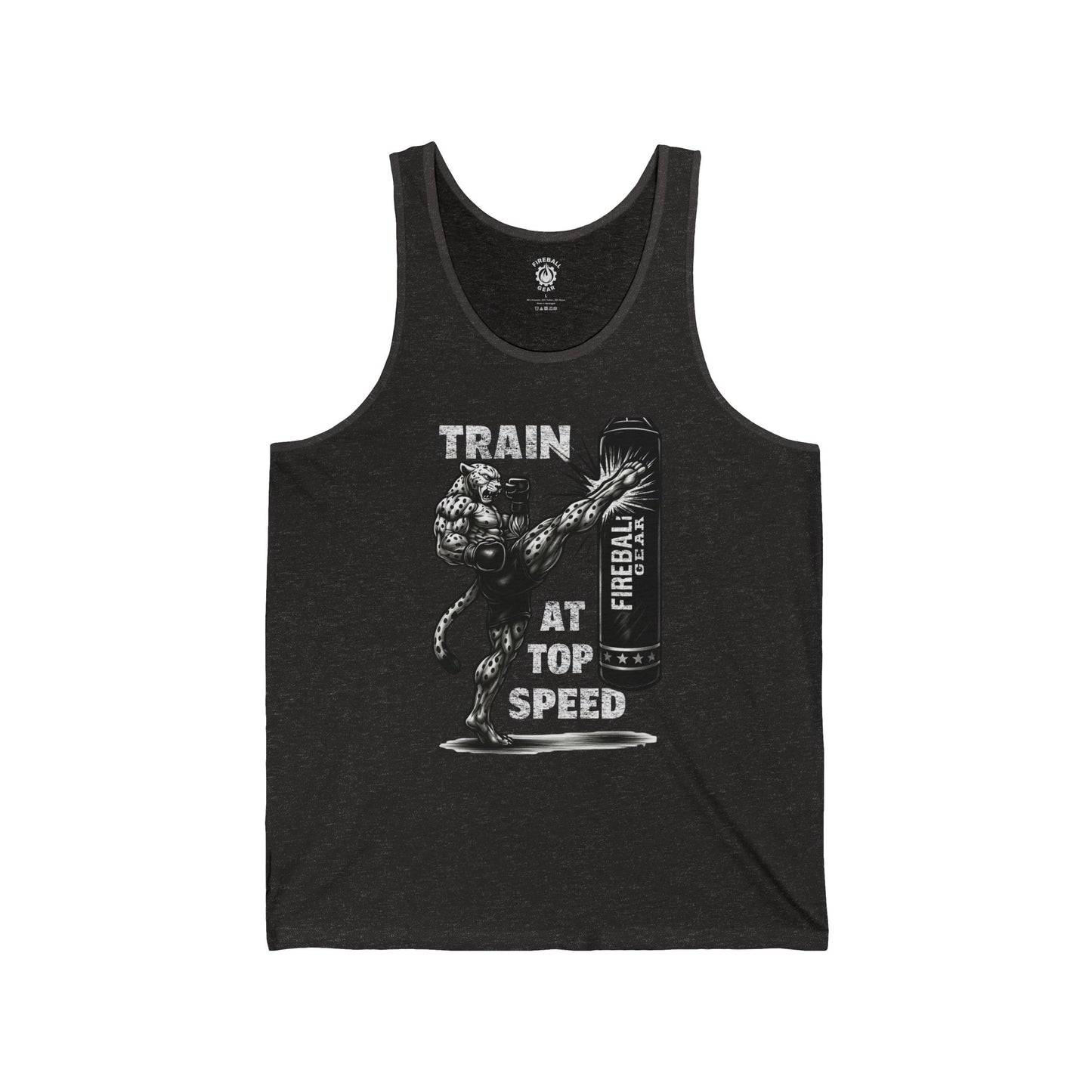 Train at Top Speed - Unisex Jersey Tank Top