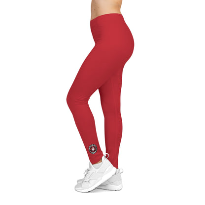 Leggings Fireball 3D para mujer - Rojo