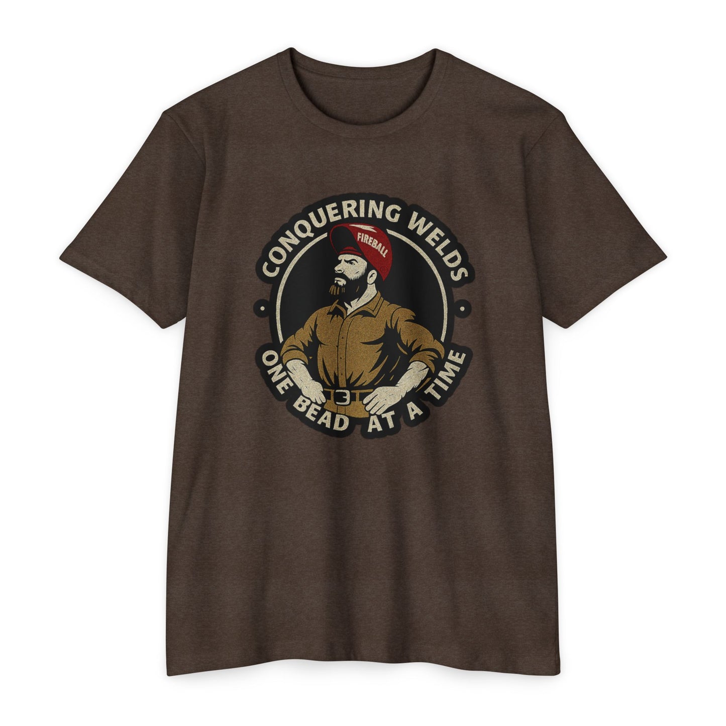 Schweißnähte erobern, eine Perle nach der anderen - Unisex T-Shirt