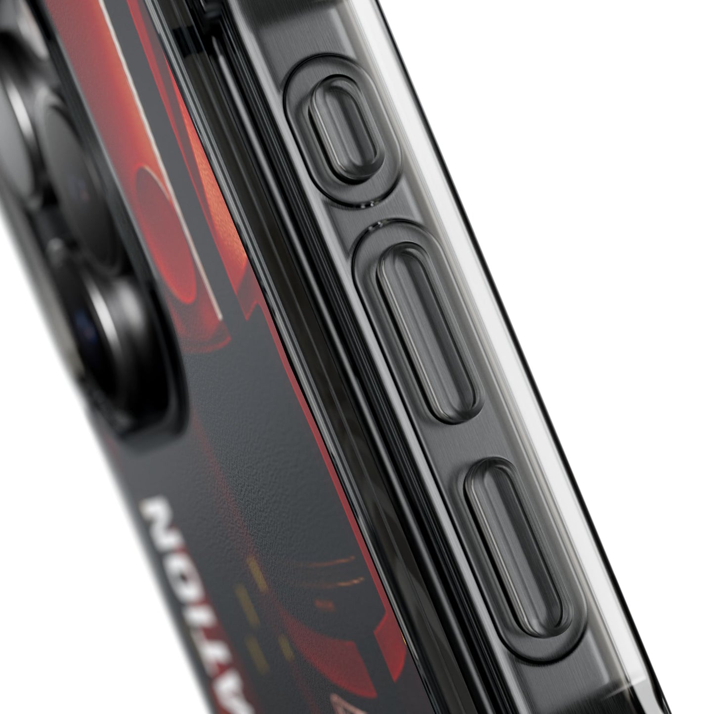 Fireball Fabrication - Fundas magnéticas transparentes resistentes a impactos para iPhone