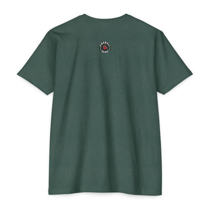 Camiseta unisex Fireball 3D - Desgastada