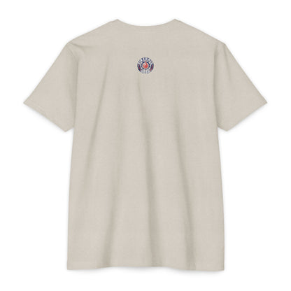 Bemalter Patriotischer Totenkopf - Unisex T-Shirt
