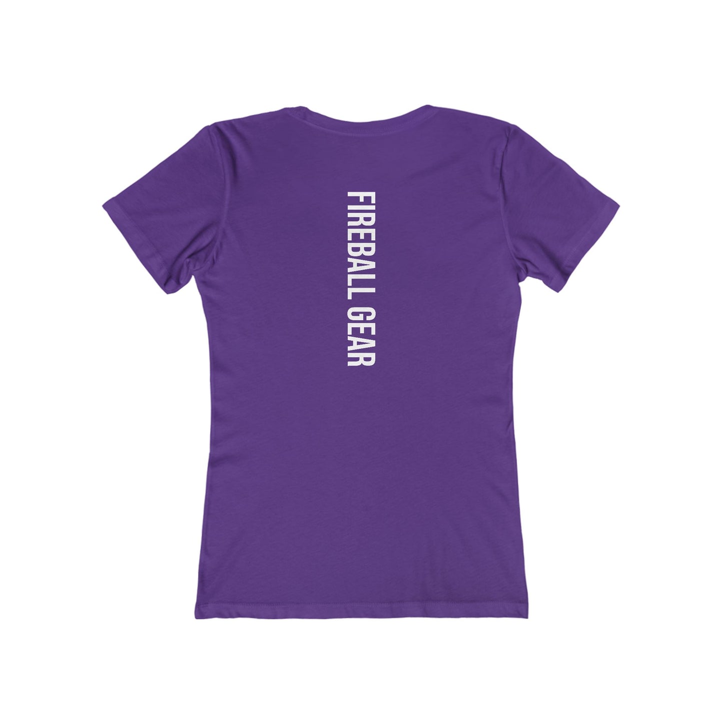 Fireball Gear - Flame &amp; Gear - Weiß - Damen Slim Fit T-Shirt