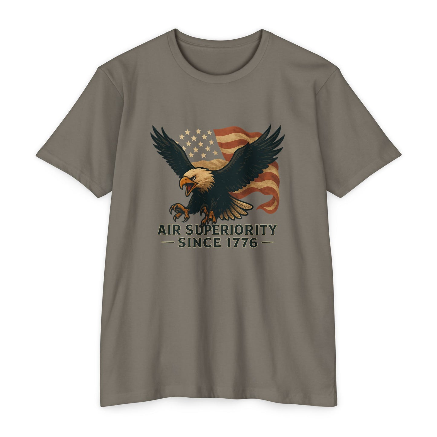 Eagle and Flag - Unisex T-shirt