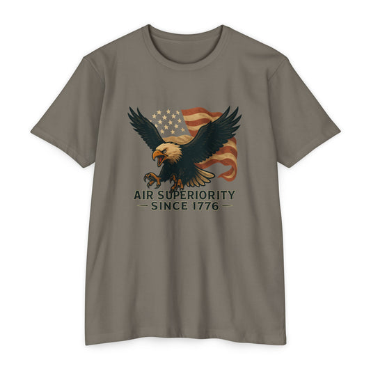 Eagle and Flag - Unisex T-shirt
