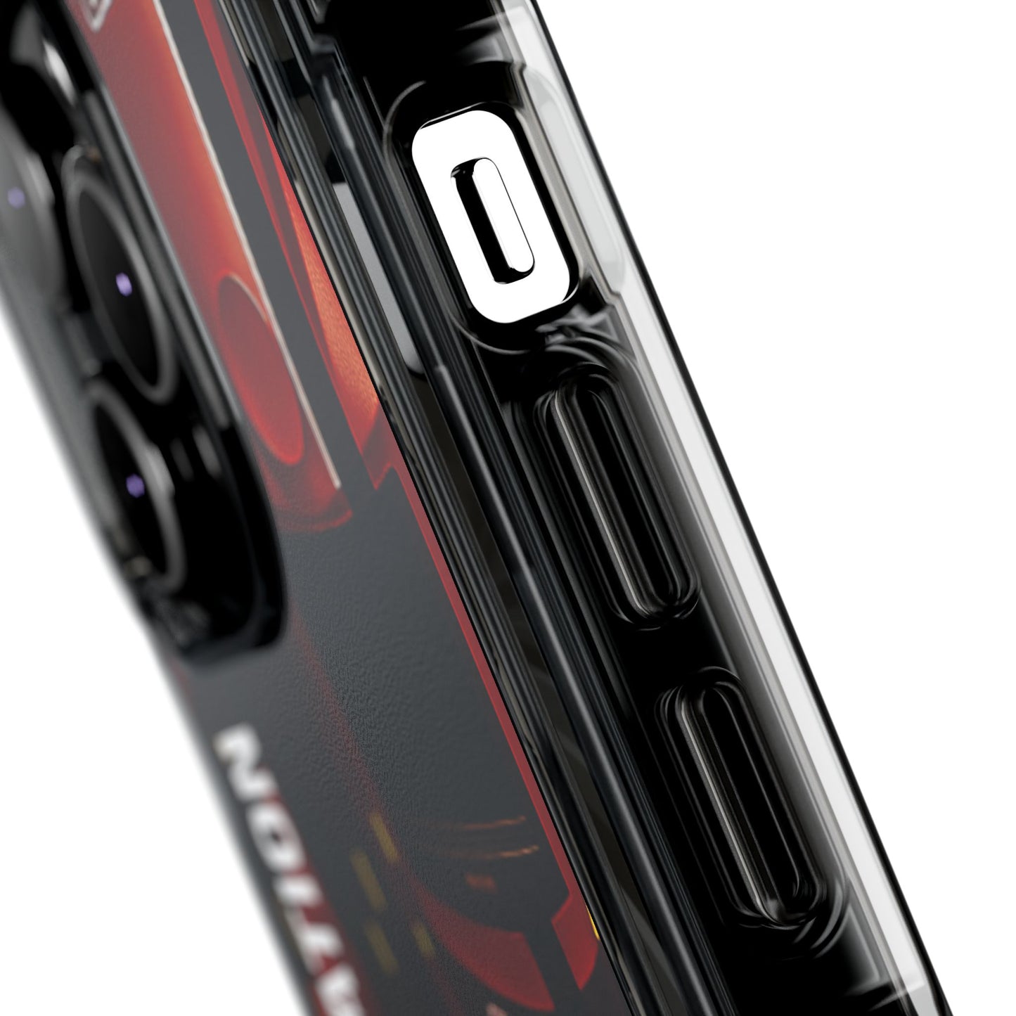 Fireball Fabrication - Fundas magnéticas transparentes resistentes a impactos para iPhone